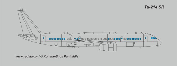 Ту-214СР Самолет-ретранслятор © Konstantinos Panitsidis